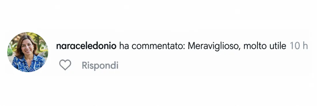 Commento di naraceledonio: meraviglioso, molto utile